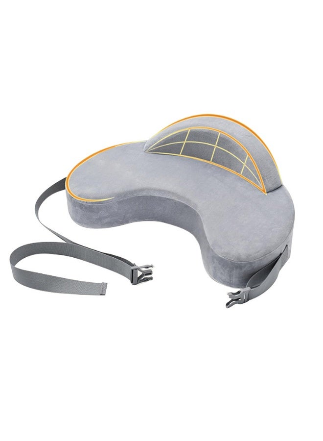 Bukela Nursing Pillow, Firm & Springy Memory Foam - Stable, Ergonomic Support & Comfort - Wider Breastfeeding Cushion, Adjustable, Removable Cover, Baby Safety Certified - Image 5